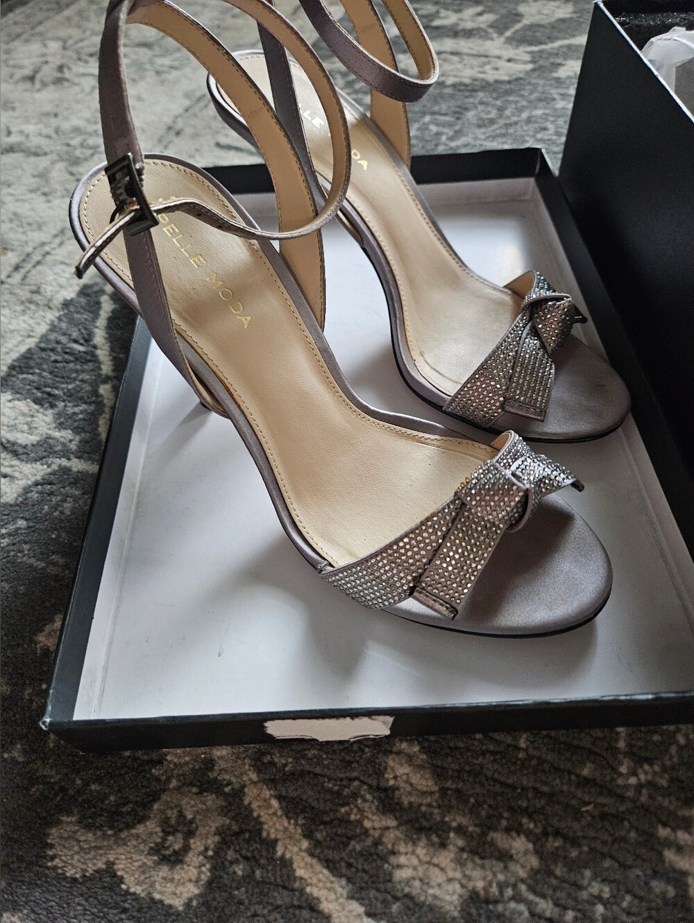 Pelle Moda Kim Pewter Heels